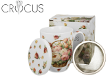 Basket PEONIES Hrnček + sitko