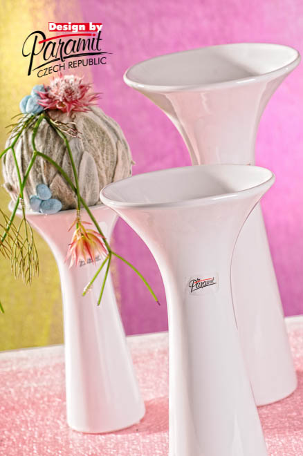 Eleanor vaza.biel26cm 12071-26W