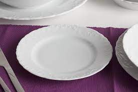 ROCOCO Tanier plytký 25cm 002 biely 