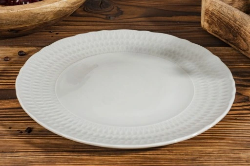 Sofia Tanier plytký 28 cm biela