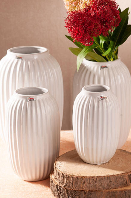 Vrubkovaná váza  16cm 13042-16W