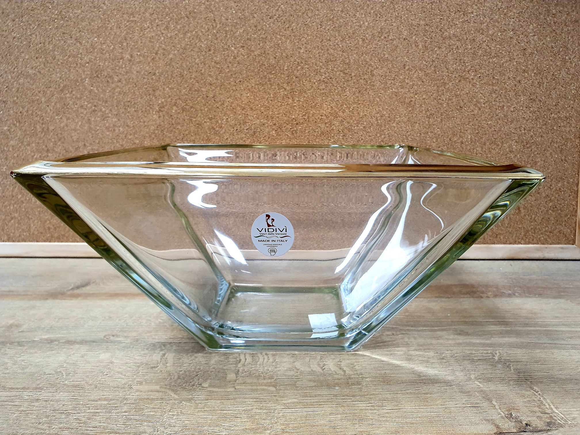 Ducale misa 26cm zlaty pásik 64422
