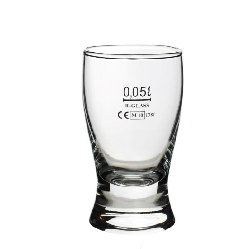 Pohárik Gentleman s ciachom 0,05 l  6ks
