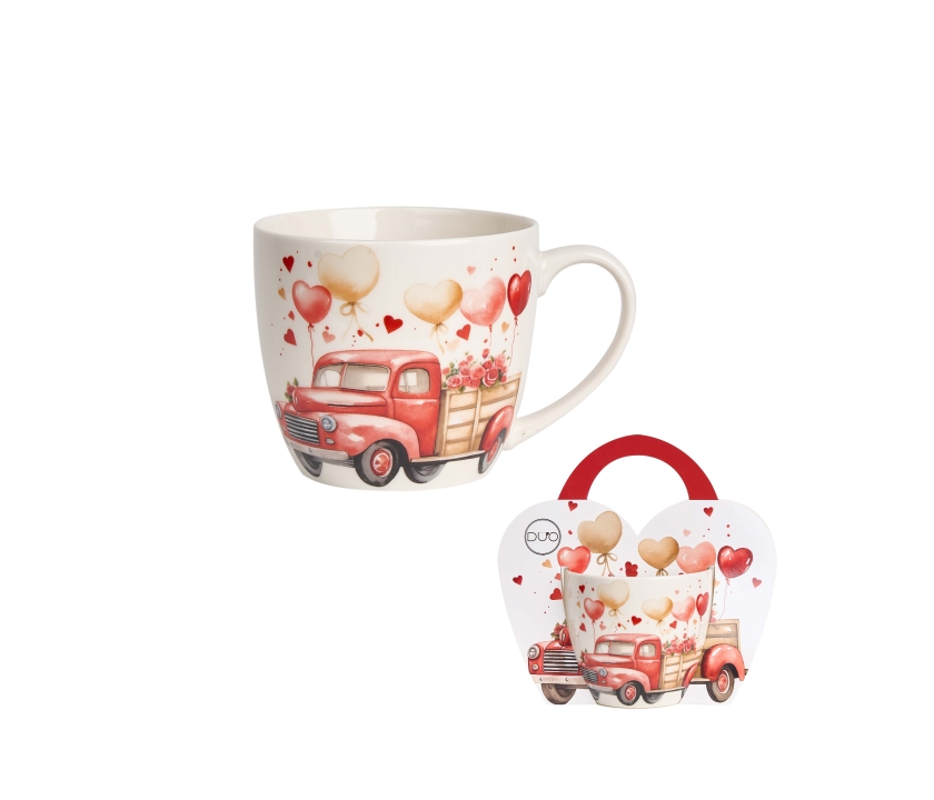 CAR Hrnček 460ml+papierový košík