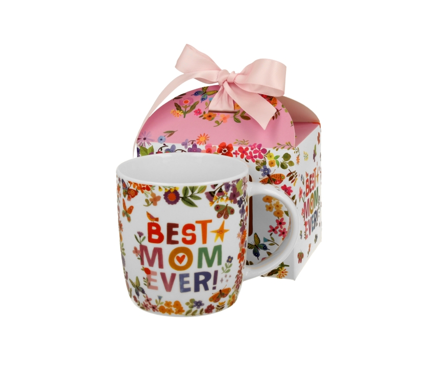 BEST MOM Hrnček 400ml+ozdobná krabička