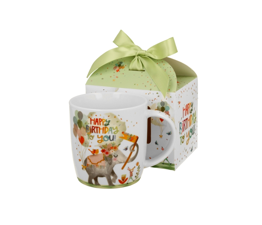 HAPPY BIRTHDAY Hrnček 400ml+ozdobná krabička
