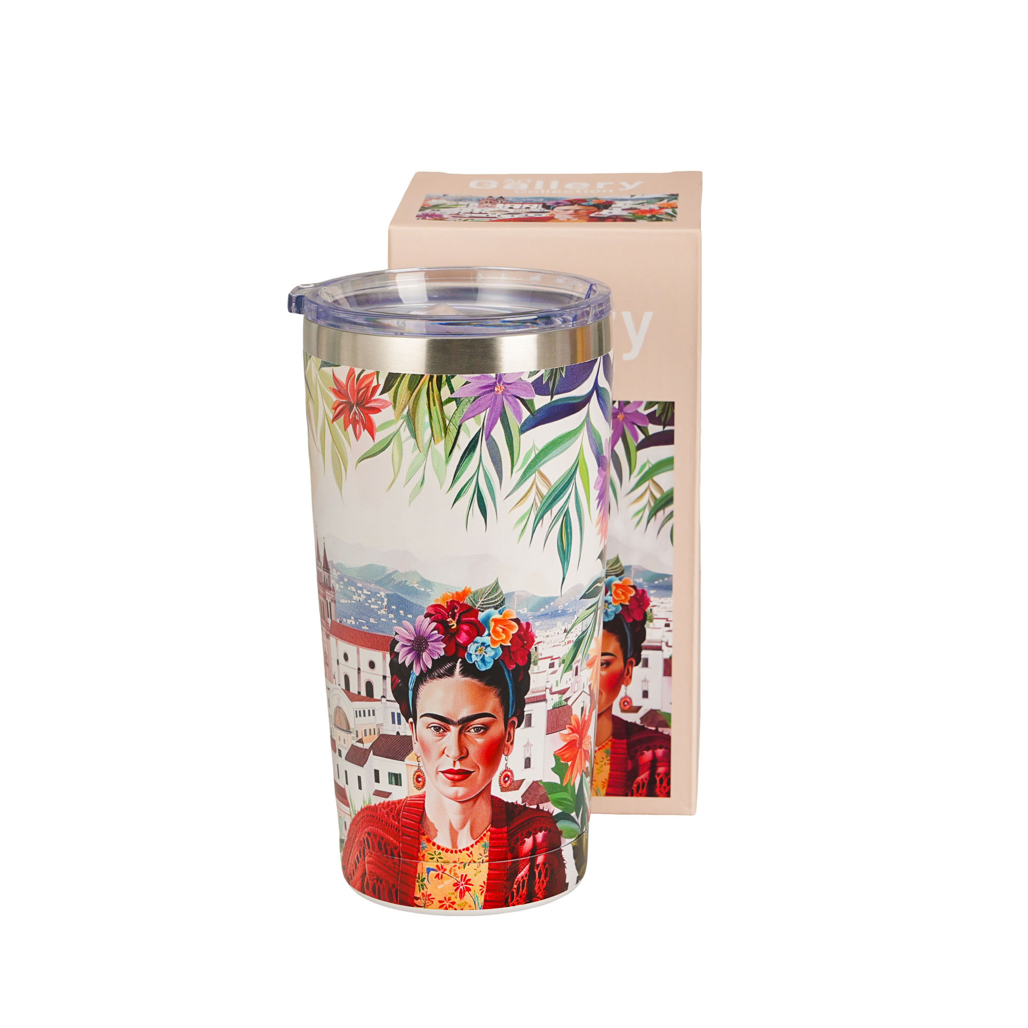 MEXICAN ART RED Termo Hrnček 600ml