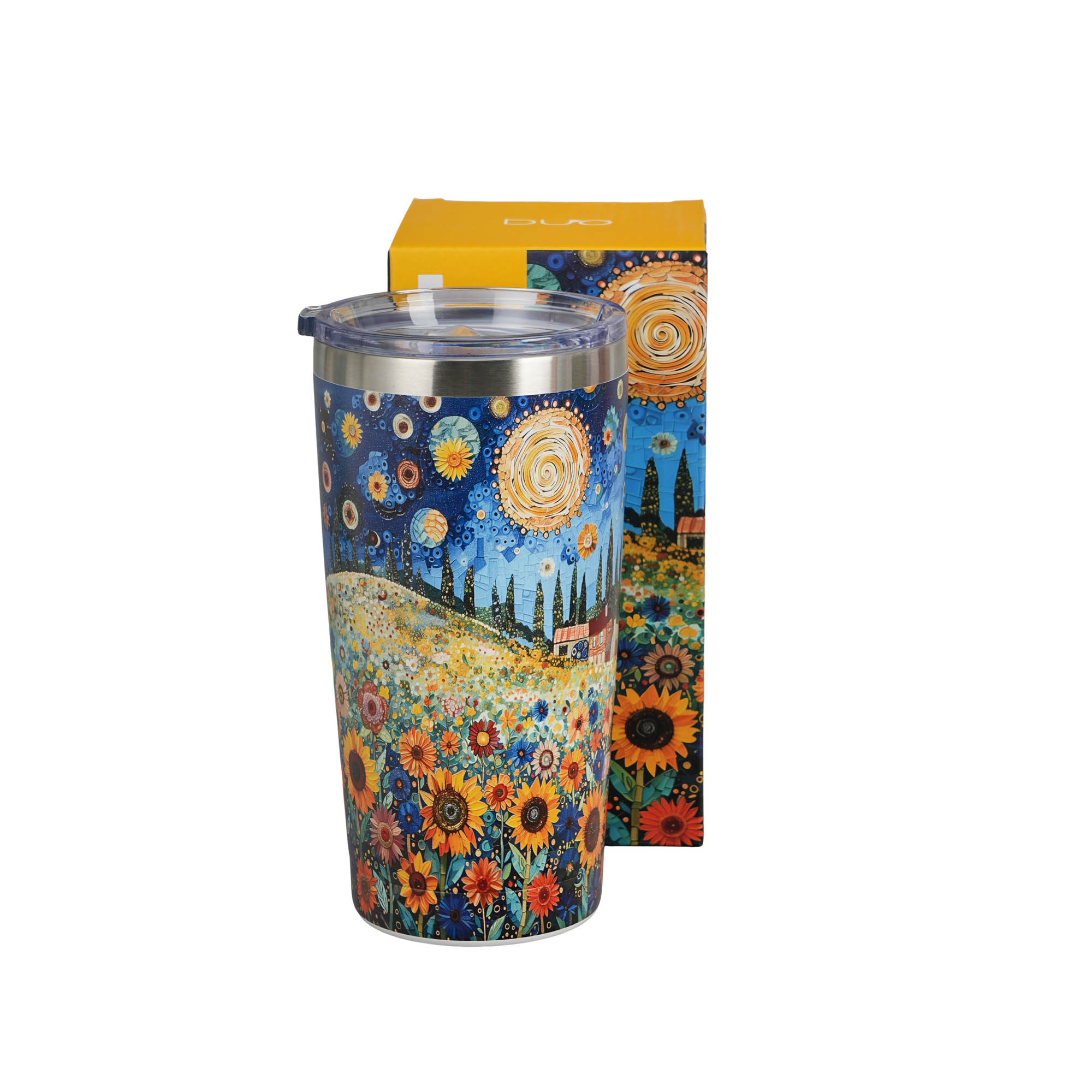 Modern Sunflowers Termo Hrnček 600ml