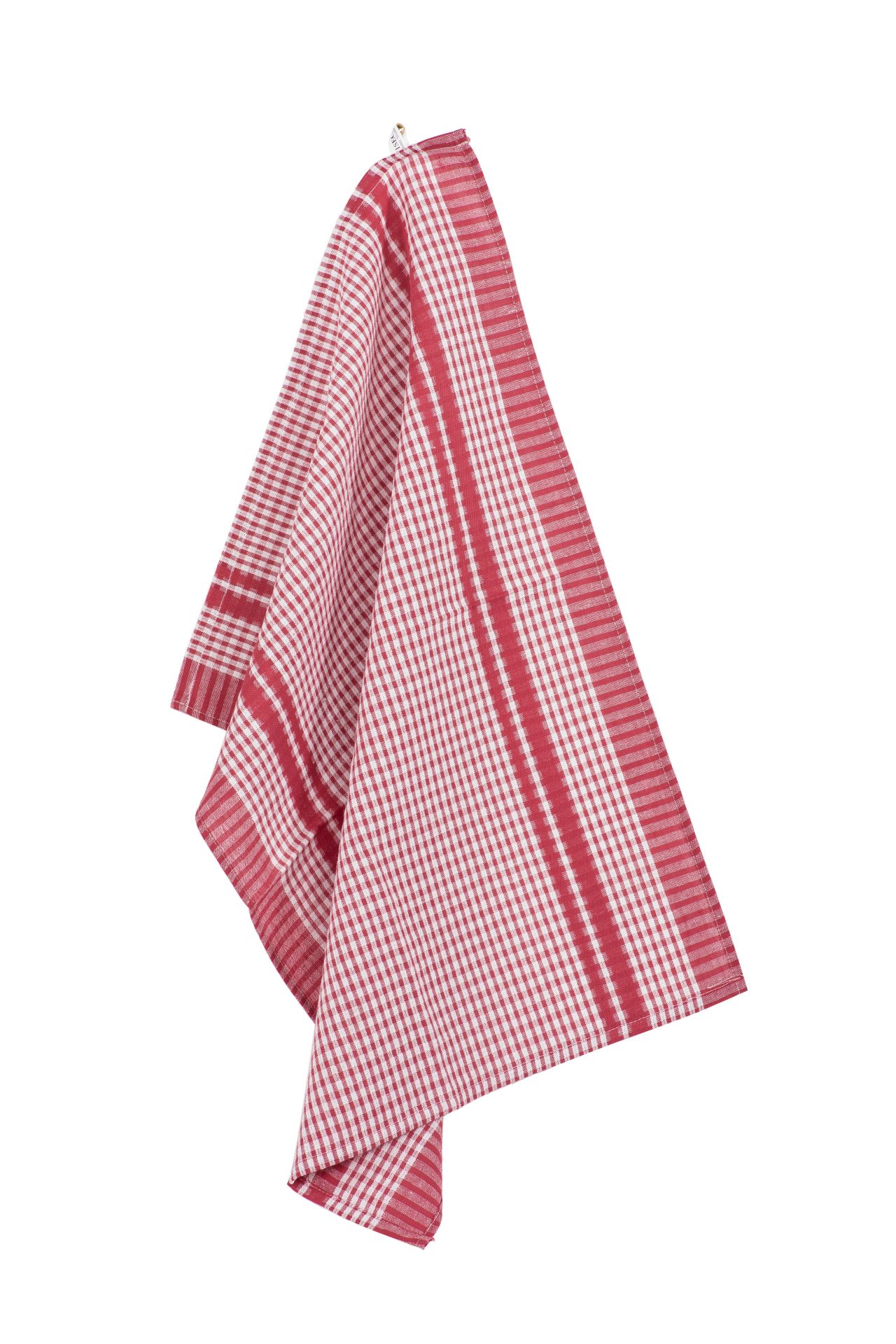 Kuchynská utierka WAFFLE 50x70 cm - SADA/4 - red