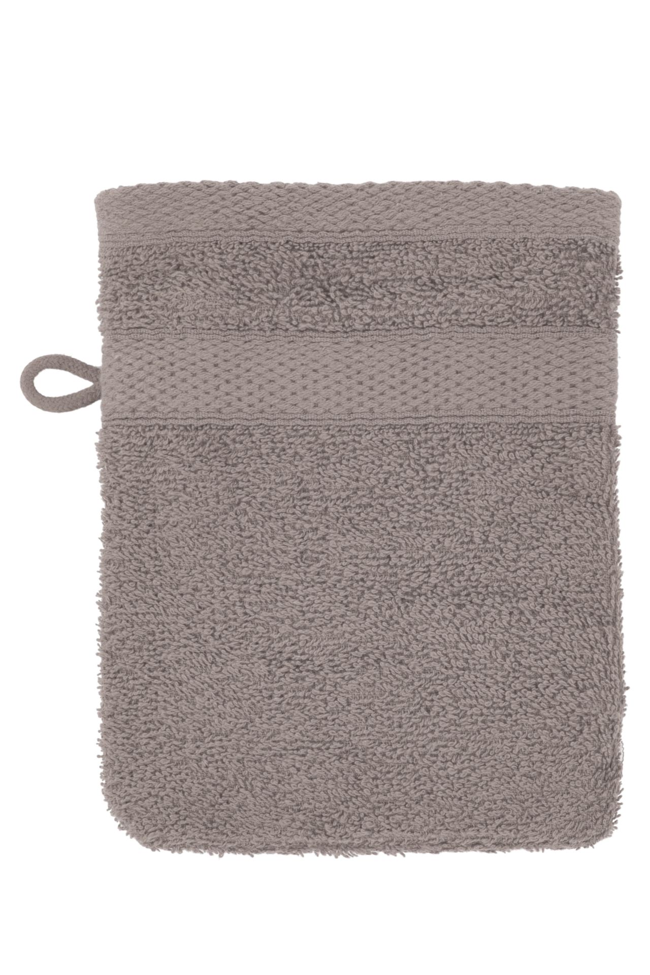 Umývacia rukavica RIVA - 15x21 cm, taupe - SADA/2