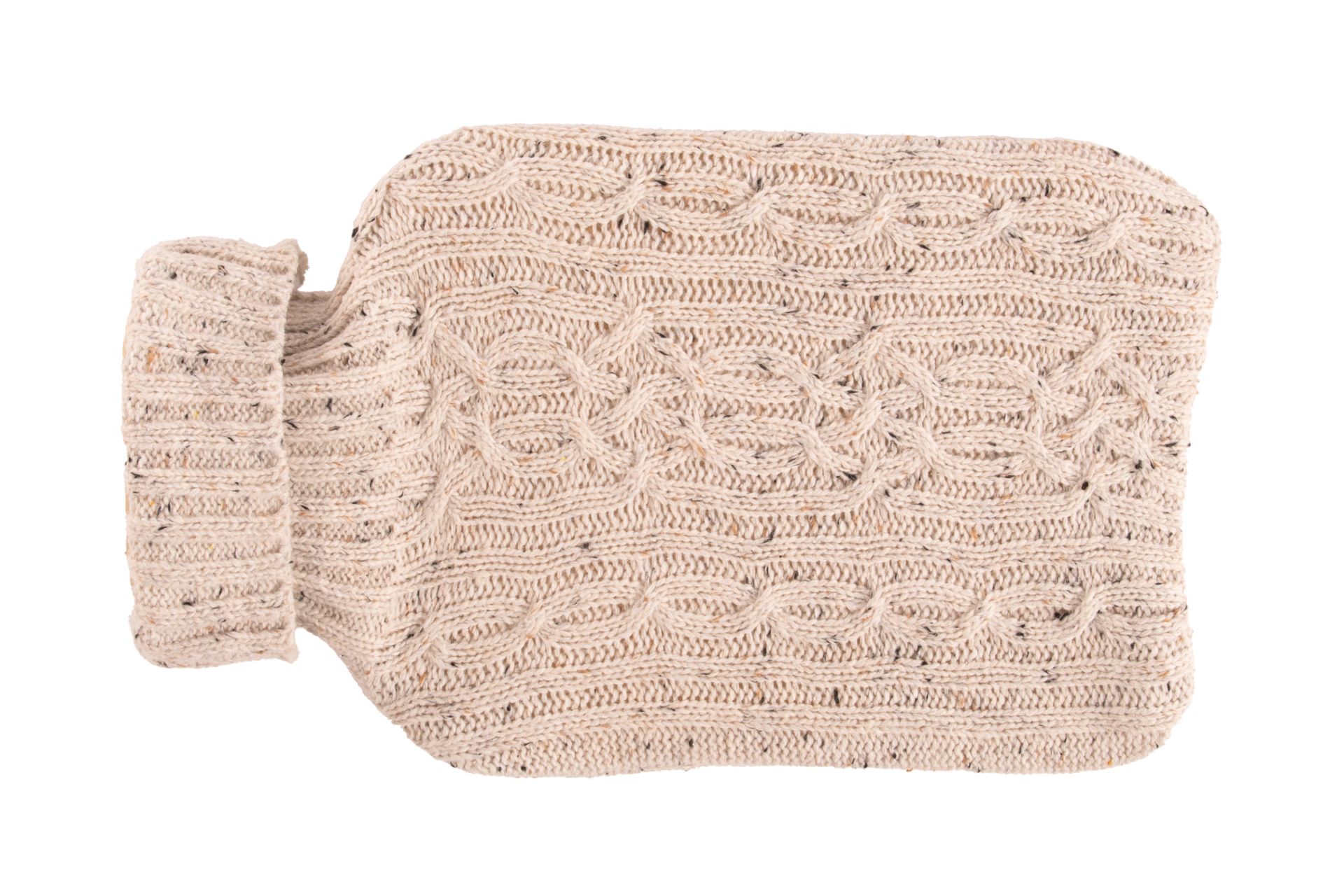 Termofor s pleteným poťahom WARMERS - 2 l - white