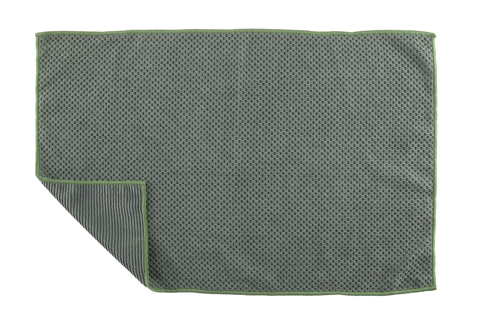 Kuchynská utierka RICE z mikrovlákna 40x60 cm, SADA/2, stone green