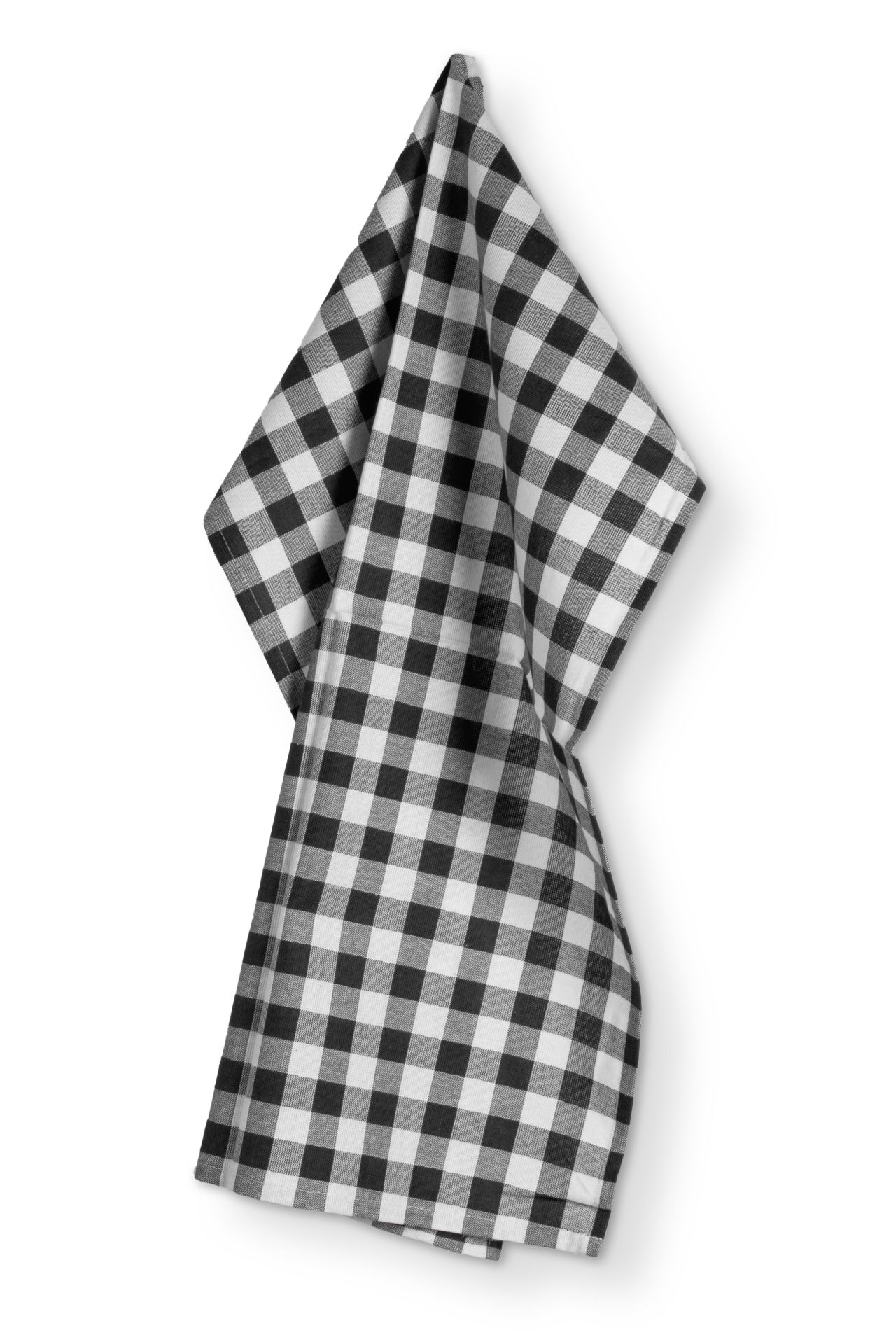 Kuchynská utierka GINGHAM SADA/2 50x70 cm - black
