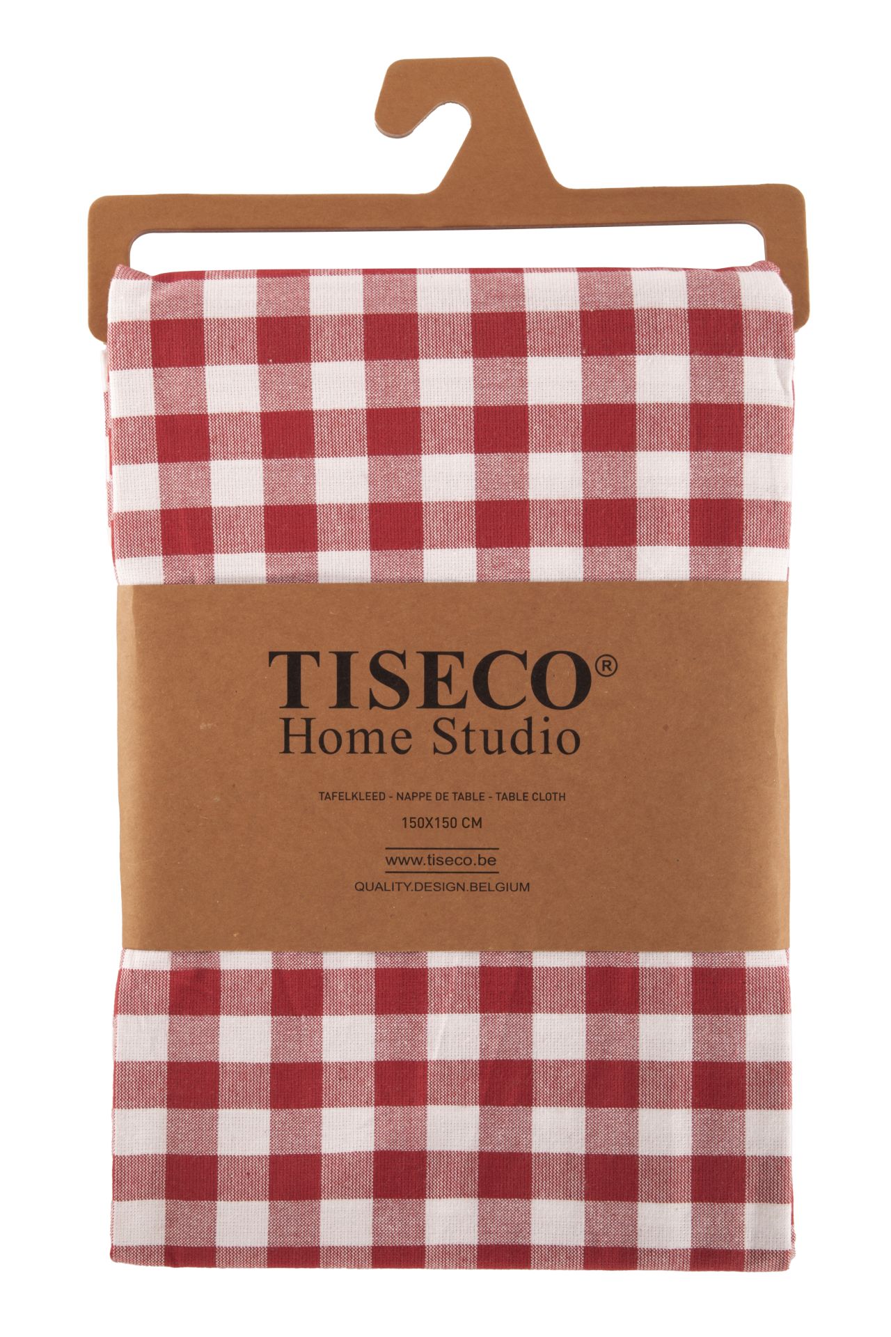 Obrus GINGHAM 150x150 cm - red