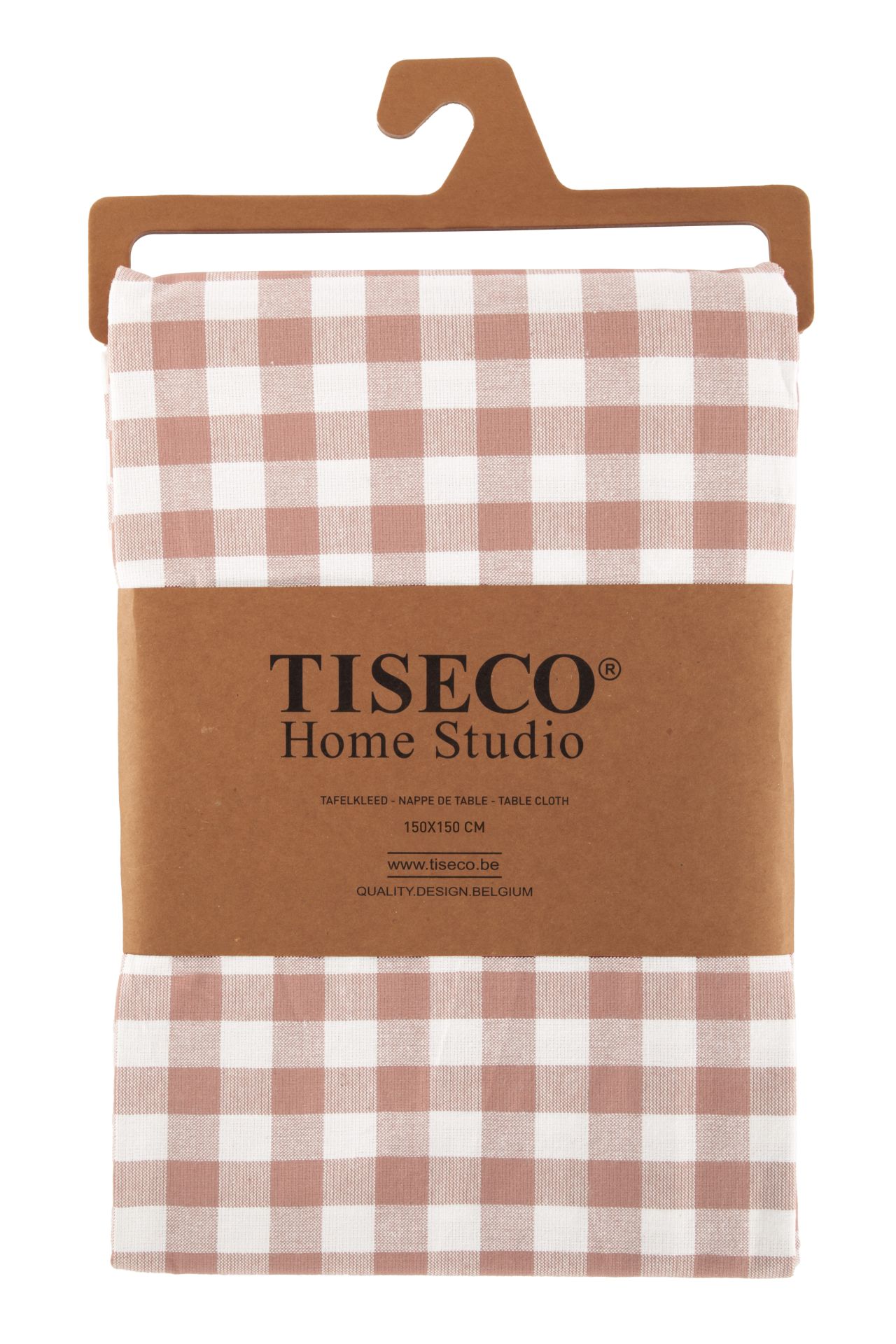 Obrus GINGHAM 150x150 cm - pink