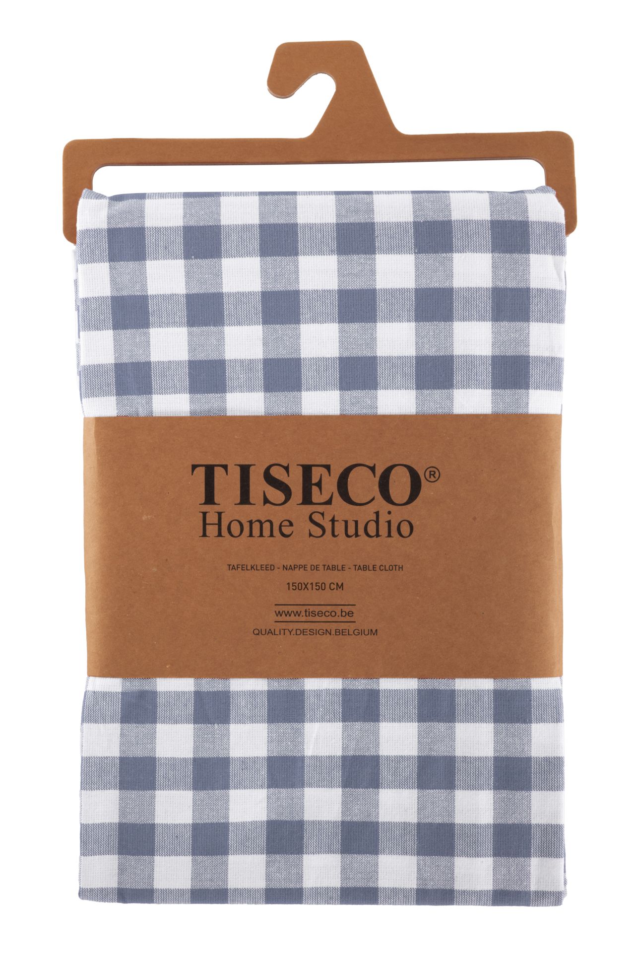 Obrus GINGHAM 150x150 cm - blue