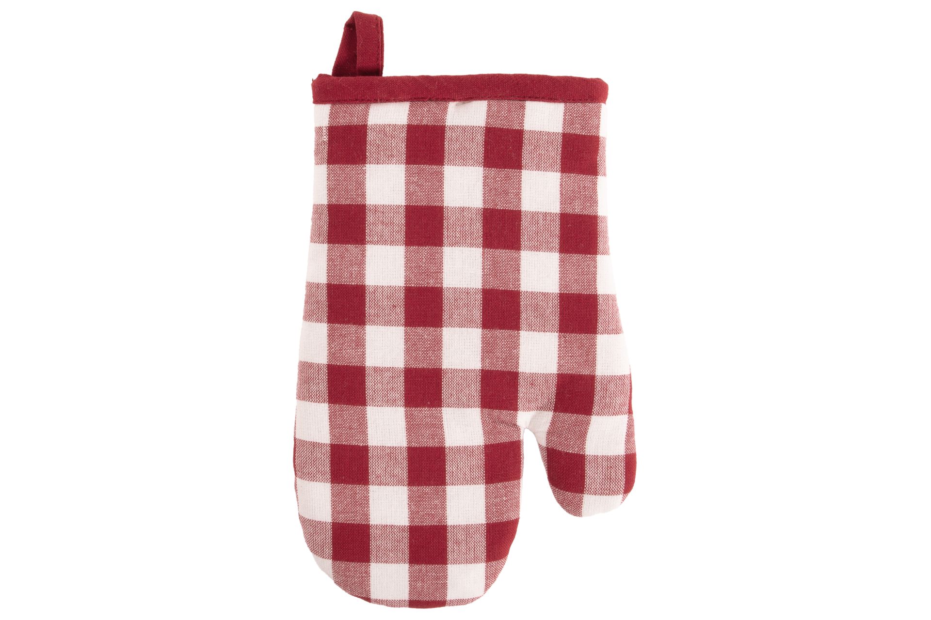 Rukavica GINGHAM 28x18 cm, red