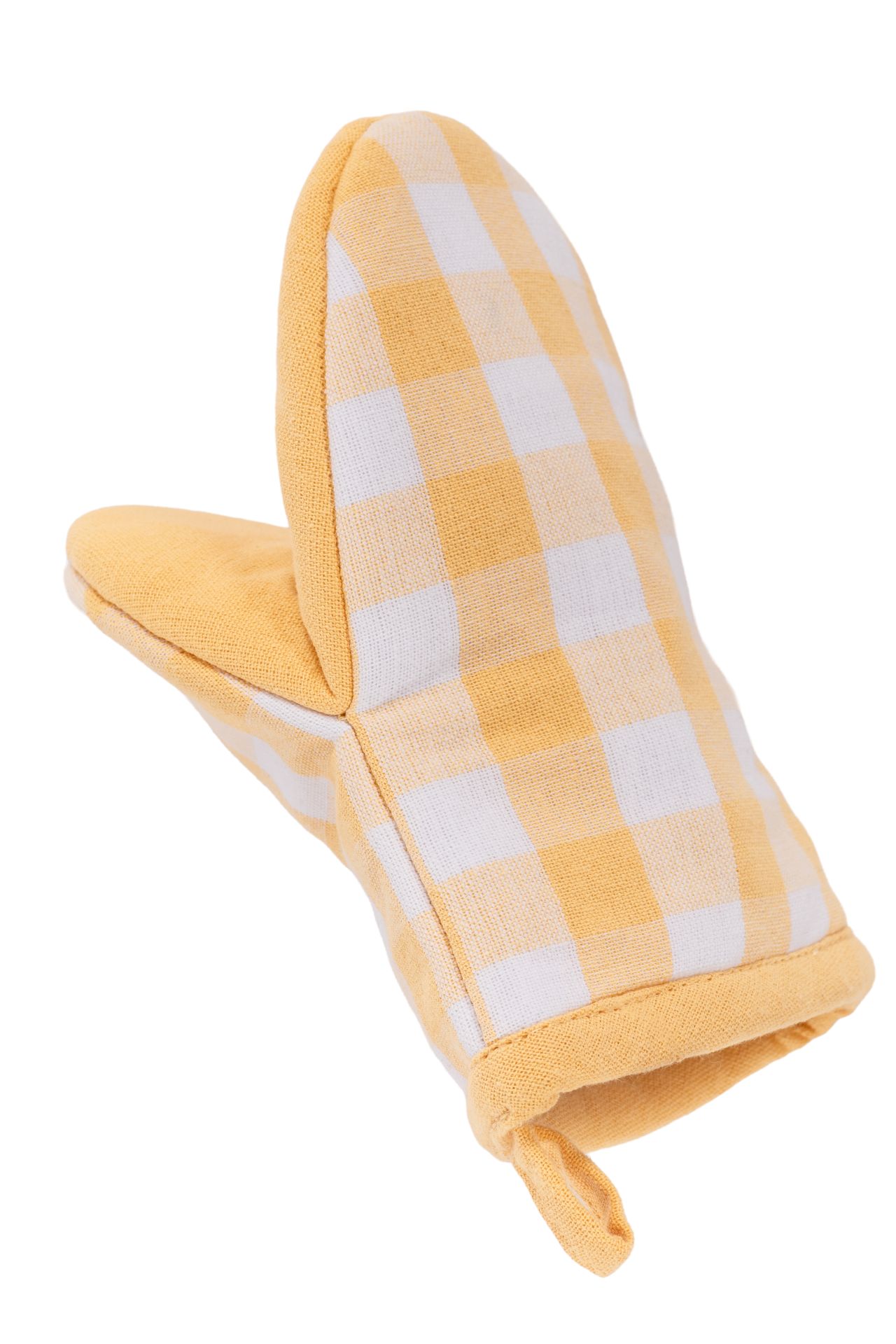 Uchopovacia chňapka GINGHAM 13x19 cm, SADA/2 - yellow