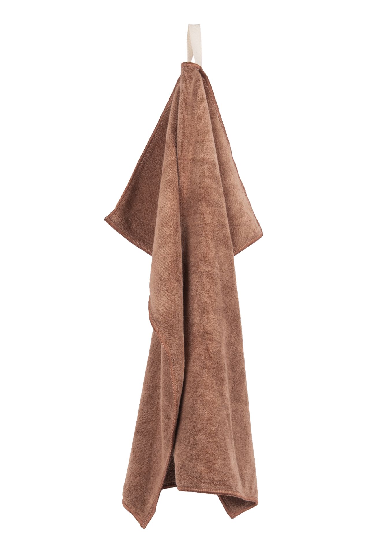 Utierka na ruky z mikrovlákna ESSENTIALS SADA/2 50x50 cm - cognac