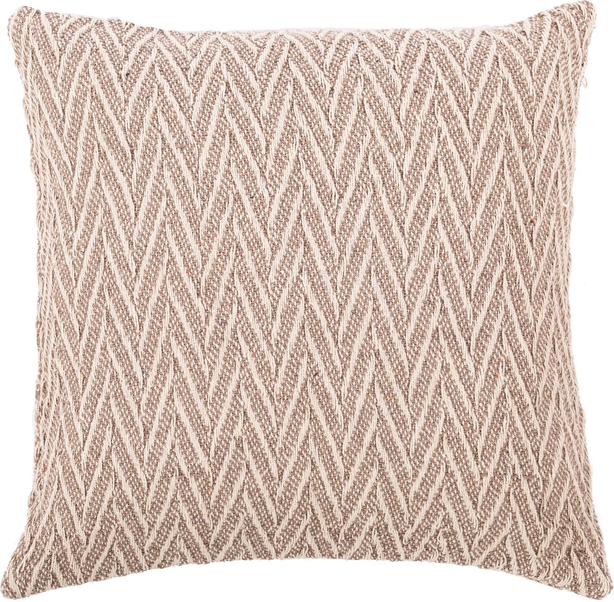 Vankúš (plnený) ALPANA 45x45 cm, taupe
