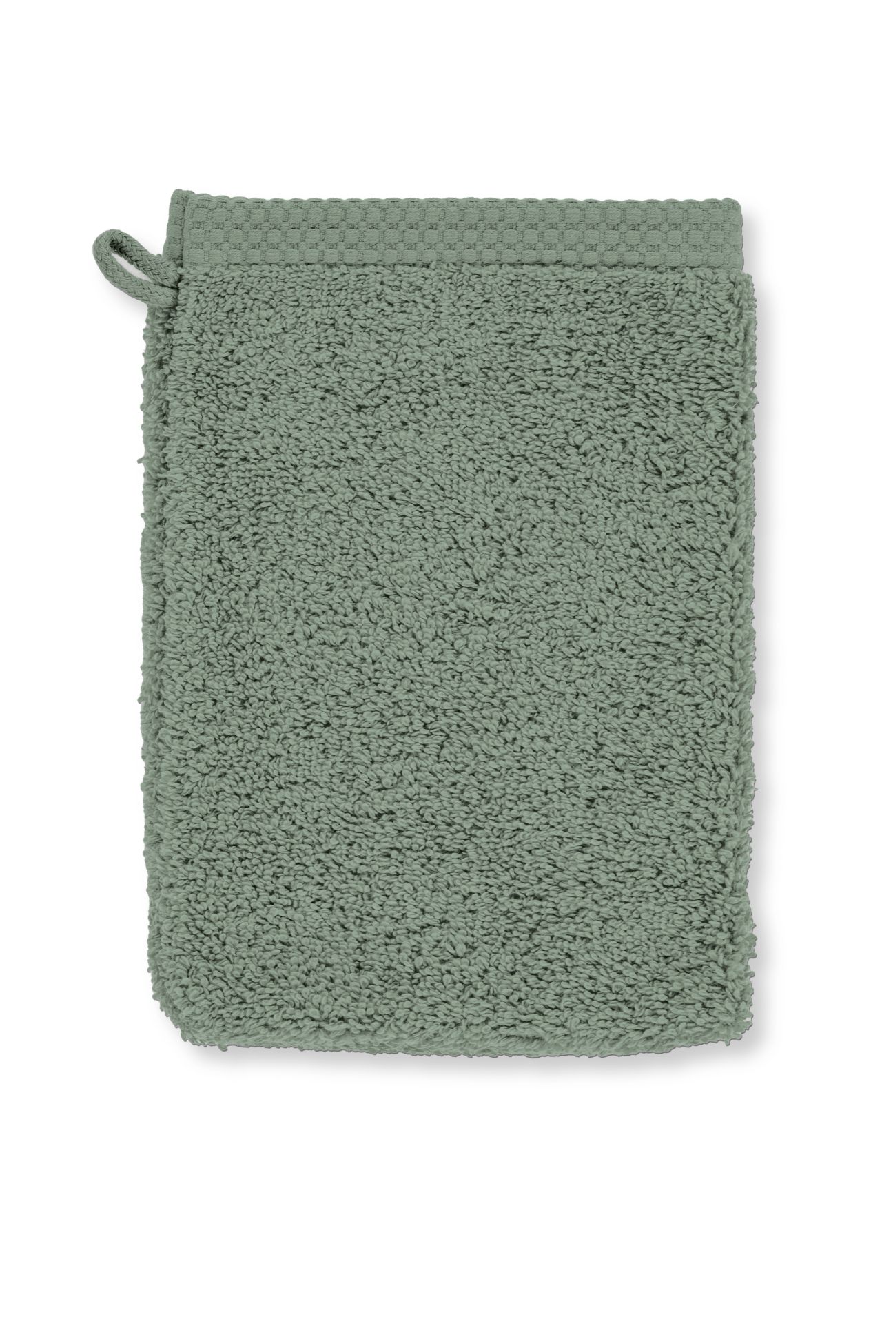 Umývacia rukavica DELUX 15x21 cm - SADA/2, stone green