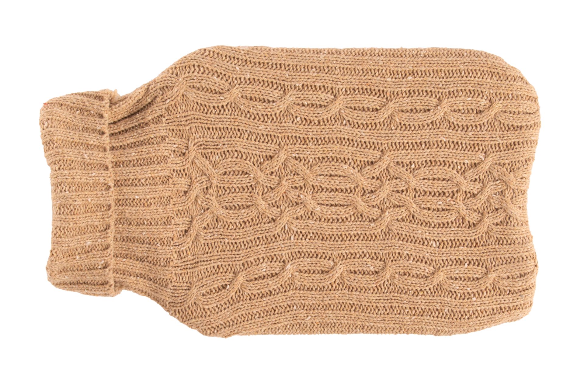Termofor s pleteným poťahom WARMERS - 2 l - sand