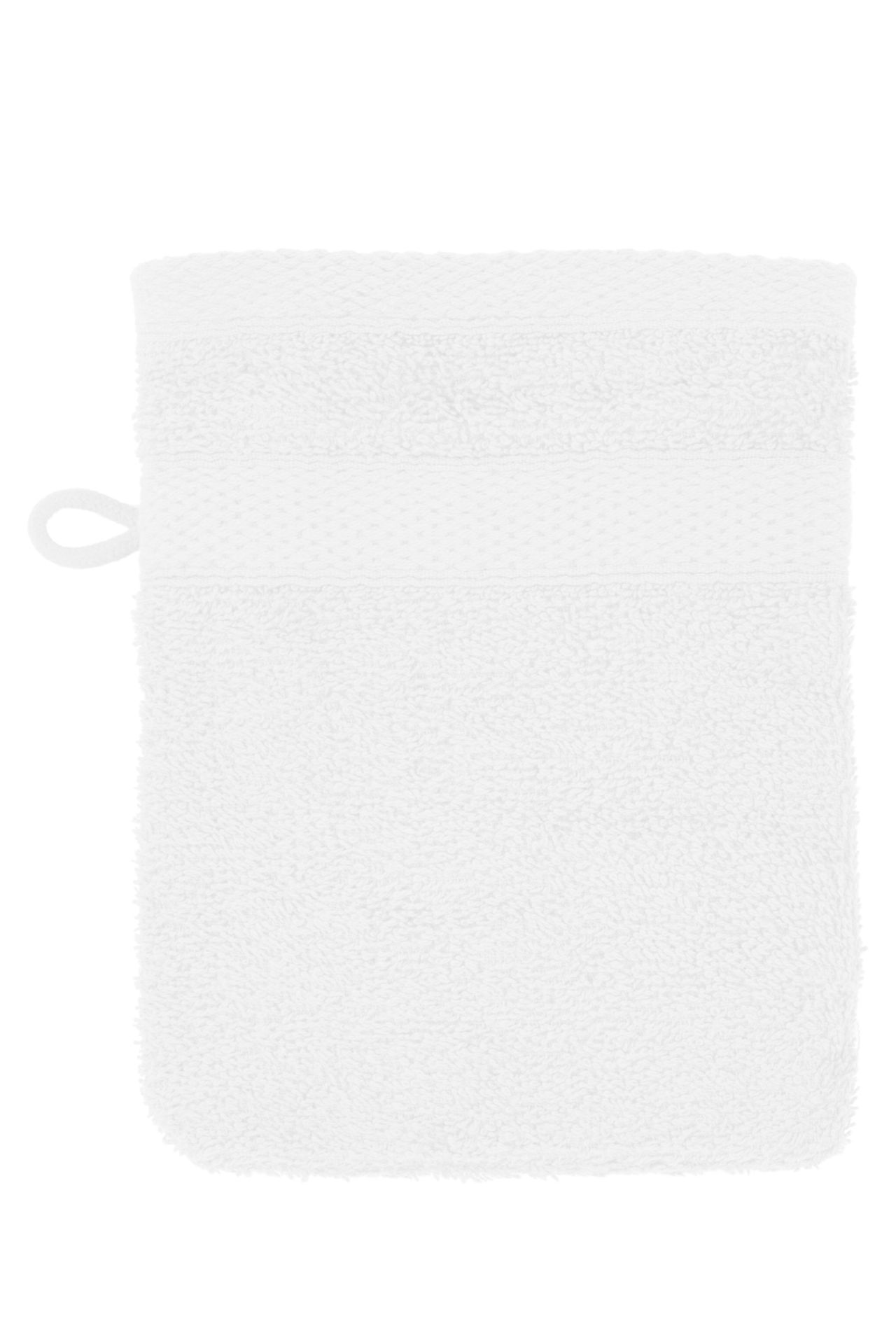 Umývacia rukavica RIVA - 15x21 cm, white- SADA/2
