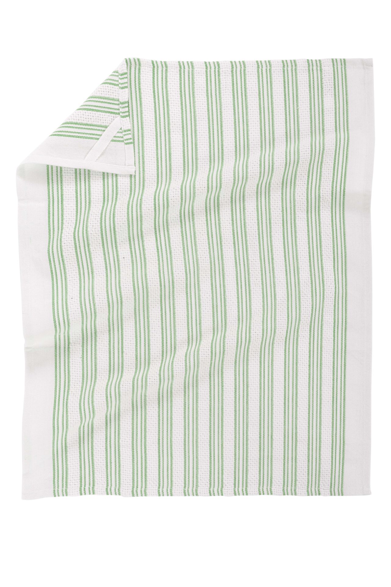 Kuchynská utierka BASKET WEAVE 50x70 cm - SADA/3 - smoke green