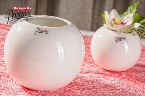 Round vaza 13cm 511-13 W